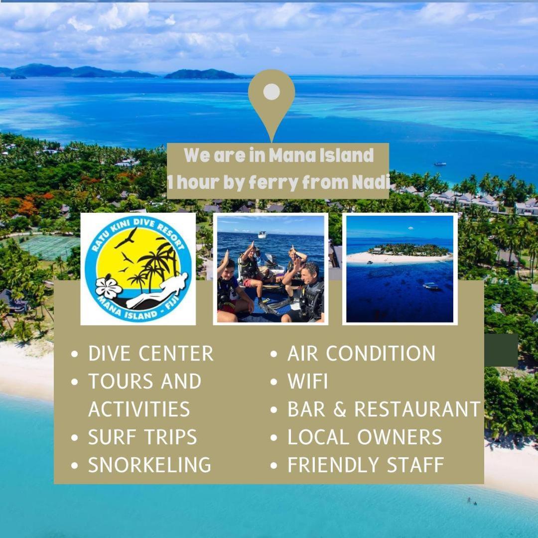 Ratu Kini Dive & Stay جزيرة مانا المظهر الخارجي الصورة